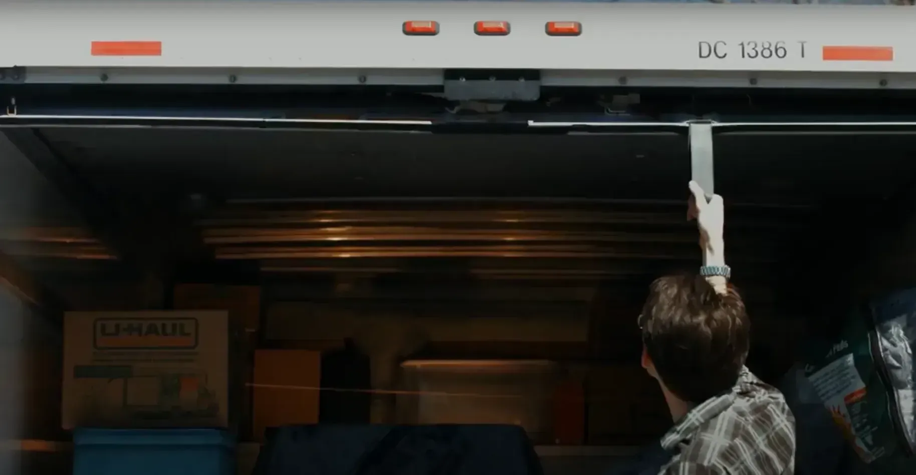 Roadway Moving truck